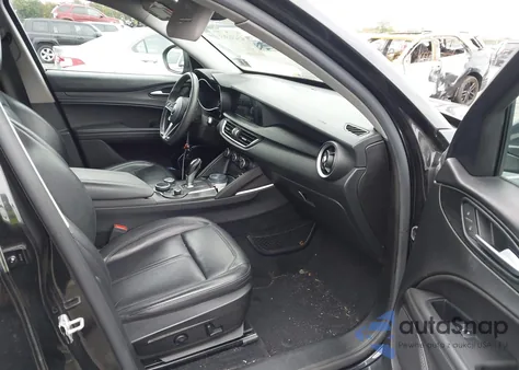 2018 Alfa Romeo Stelvio Awd from USA, damaged, VIN ZASFAKAN1J7B75290